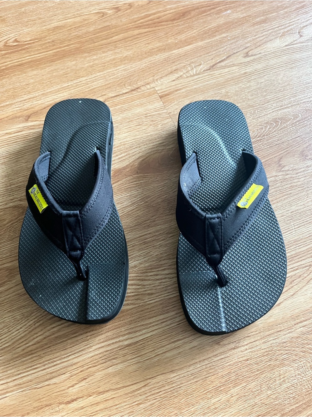 Flip-Flop Sandals Unisex with Padded Straps by Healing Sole Sz 9.5W 8M